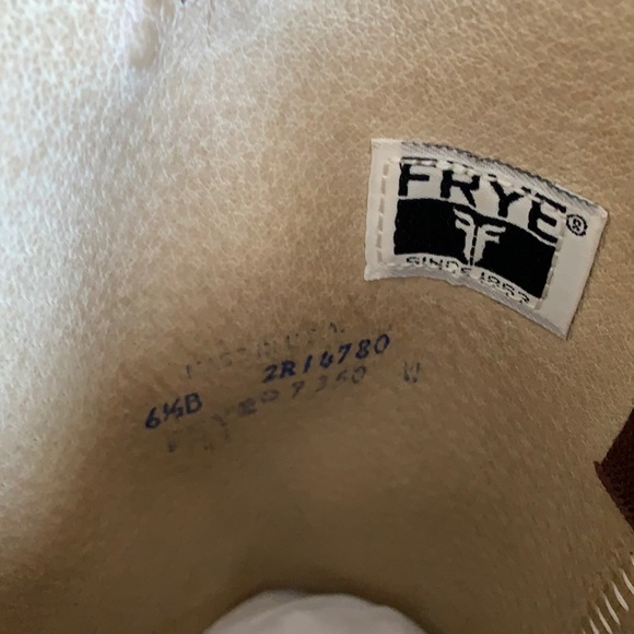 Frye boots Vintage 1970s cognac authentic leather - Picture 10 of 11